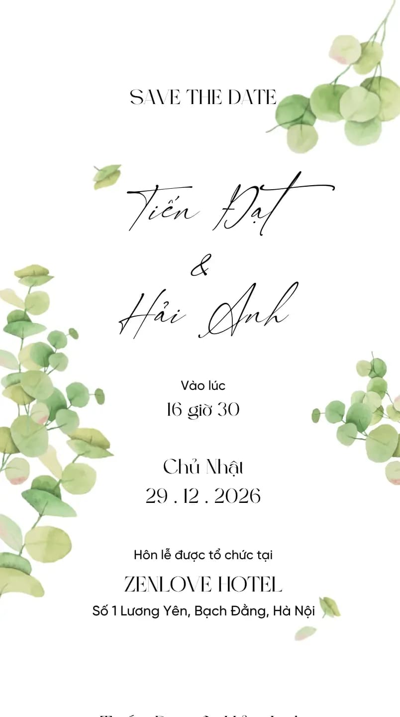 View template Wedding Invitation 101 Premium