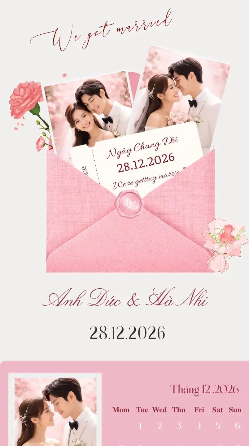 View template Wedding Invitation 100 Basic
